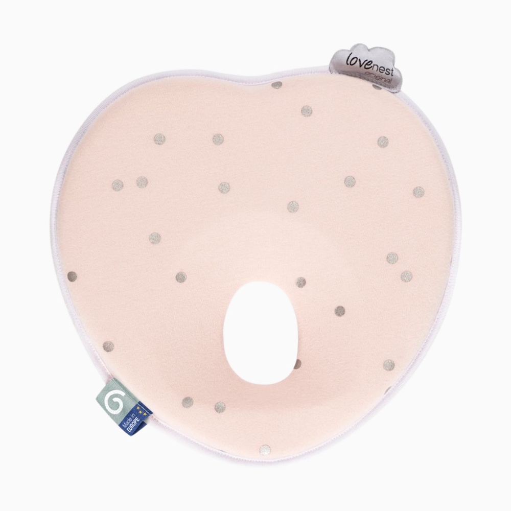 Pink Baby Head Support Pillow
